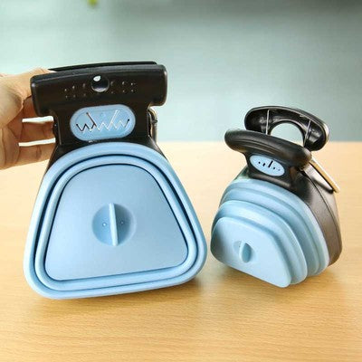 Travel-Friendly Dog Poop Scooper with Biodegradable Bags