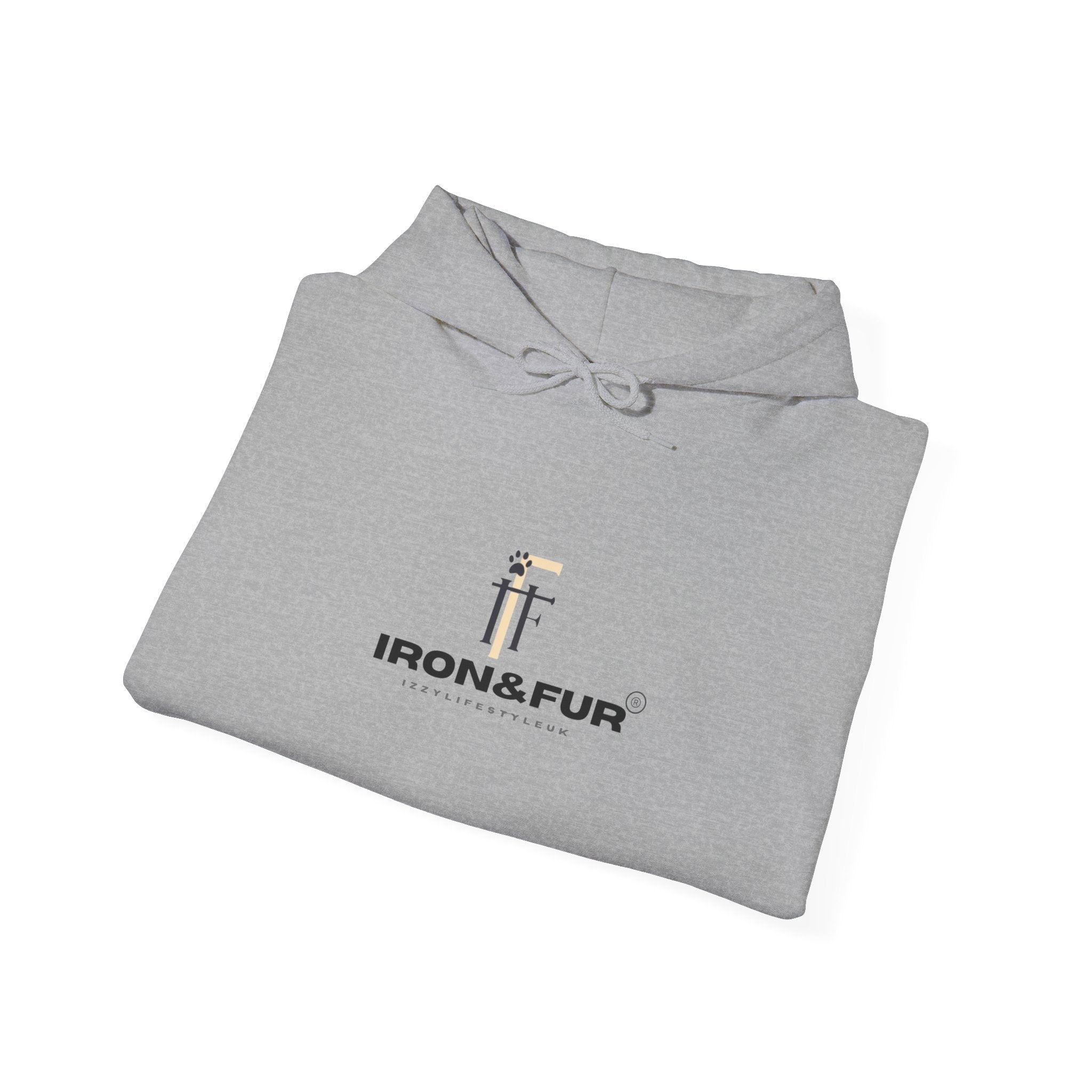 Built to Lead Hoodie — "IZZYLIFESTYLEUK" Iron & Fur Strength Hoodie