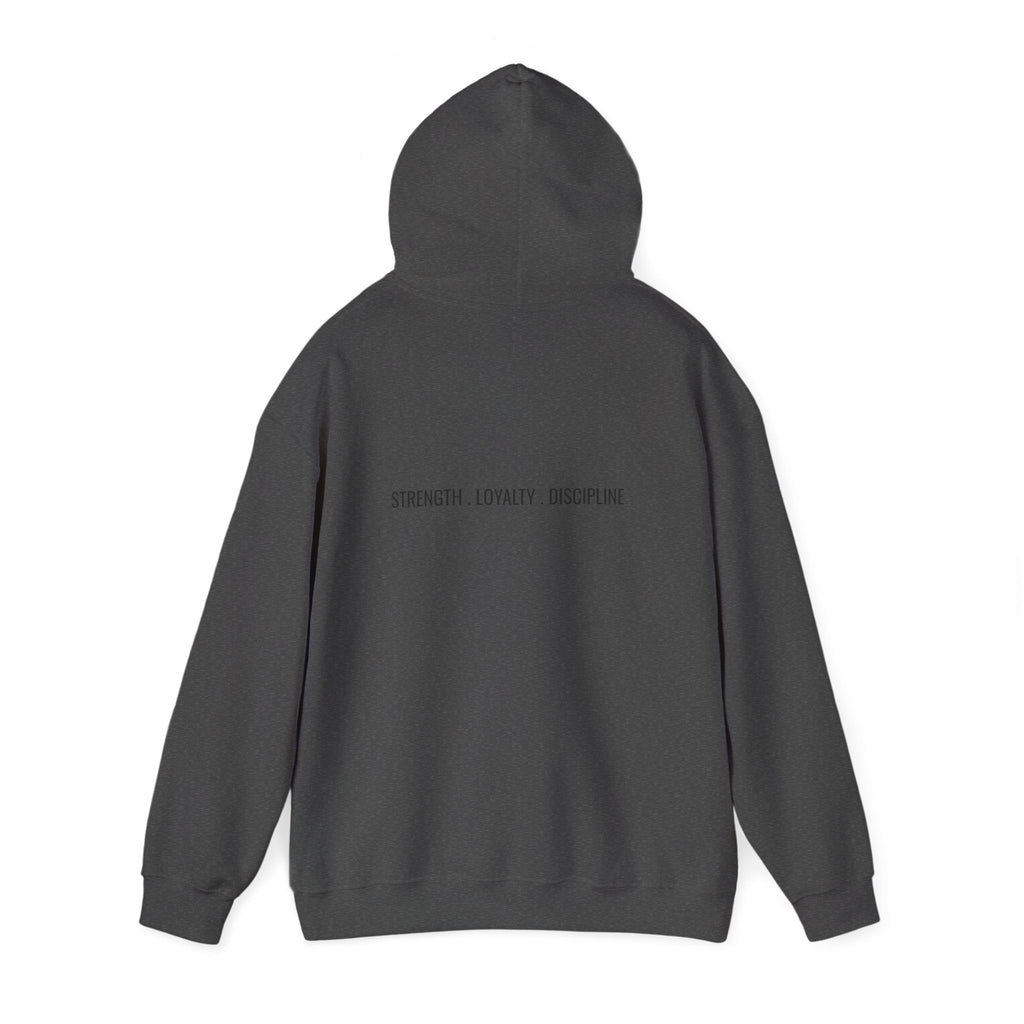 Built to Lead Hoodie — "IZZYLIFESTYLEUK" Iron & Fur Strength Hoodie