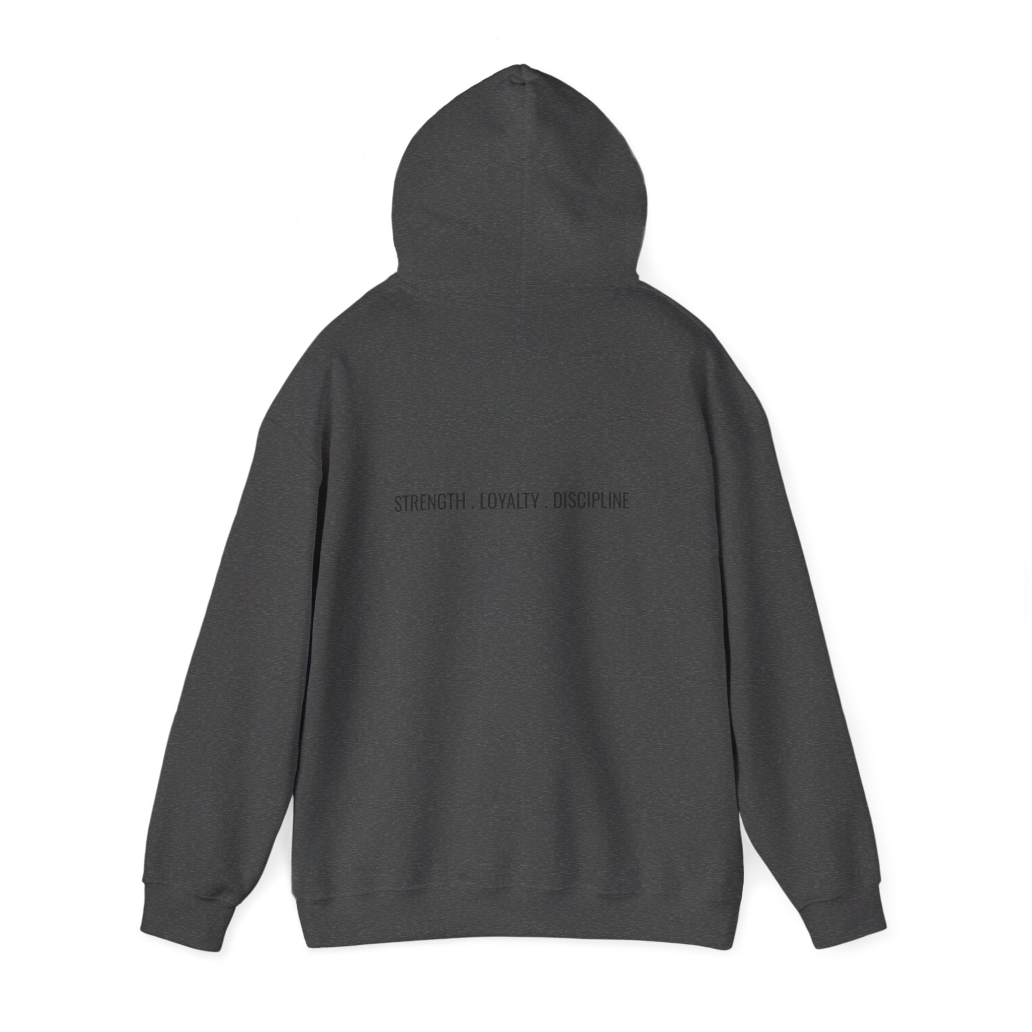 Built to Lead Hoodie — "IZZYLIFESTYLEUK" Iron & Fur Strength Hoodie