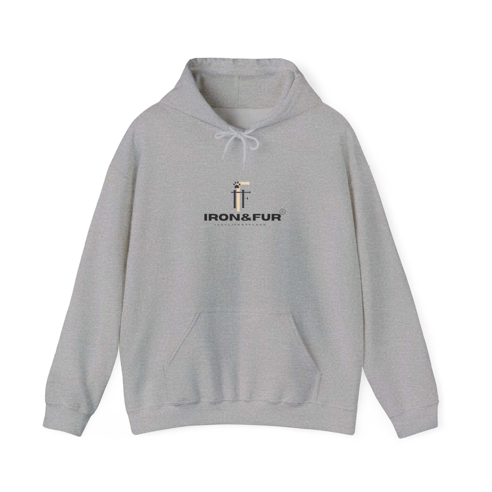 Built to Lead Hoodie — "IZZYLIFESTYLEUK" Iron & Fur Strength Hoodie