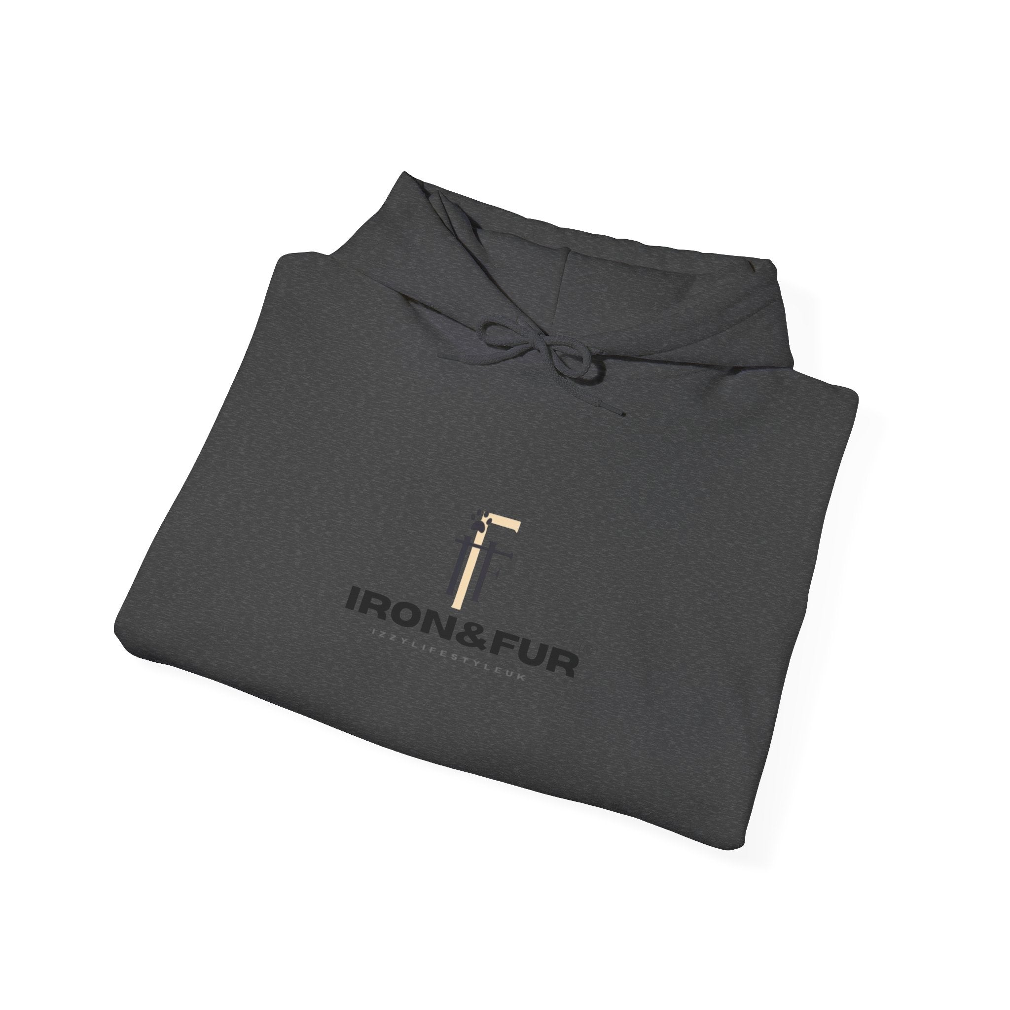Built to Lead Hoodie — "IZZYLIFESTYLEUK" Iron & Fur Strength Hoodie