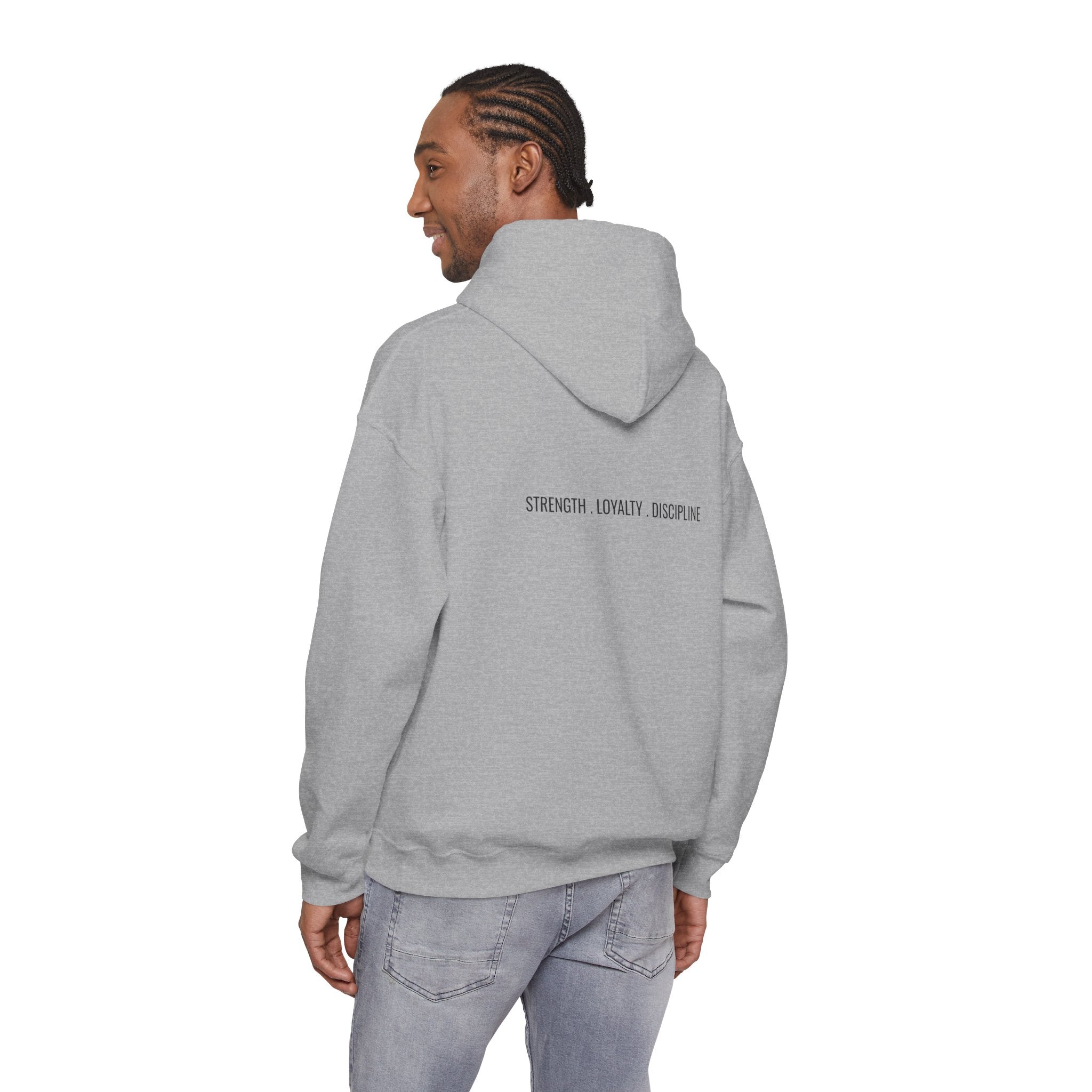 Built to Lead Hoodie — "IZZYLIFESTYLEUK" Iron & Fur Strength Hoodie