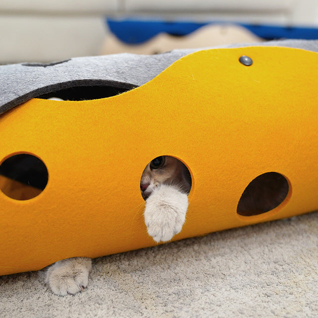 Folding Cat Tunnel Nest – Endless Fun, Cozy Comfort