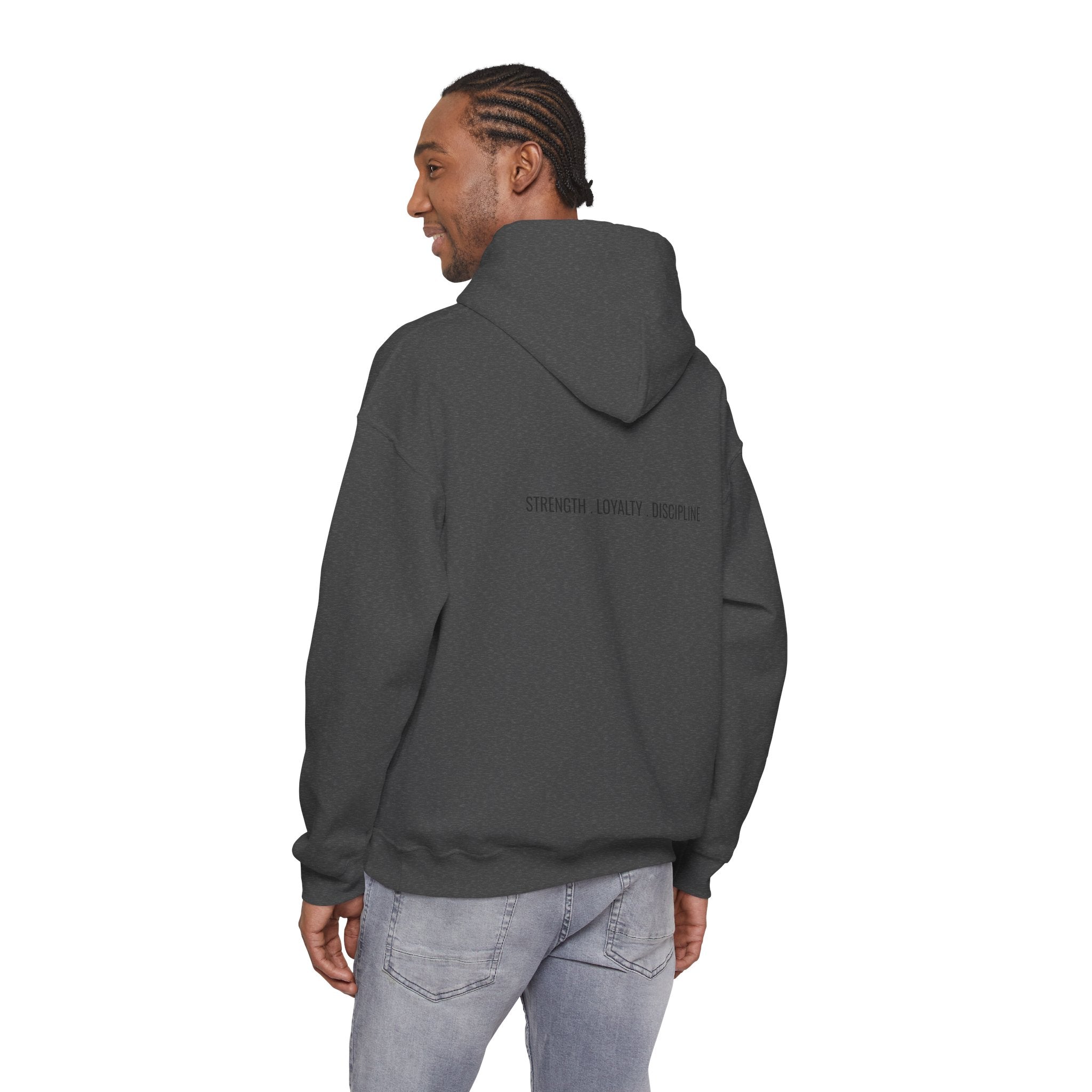 Built to Lead Hoodie — "IZZYLIFESTYLEUK" Iron & Fur Strength Hoodie