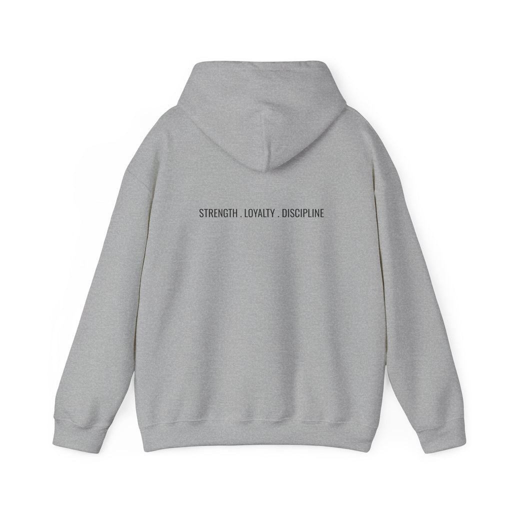 Built to Lead Hoodie — "IZZYLIFESTYLEUK" Iron & Fur Strength Hoodie