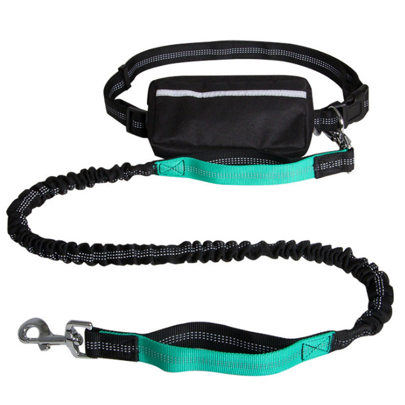 No-Pull Retractable Dog Leash with Reflective Safety