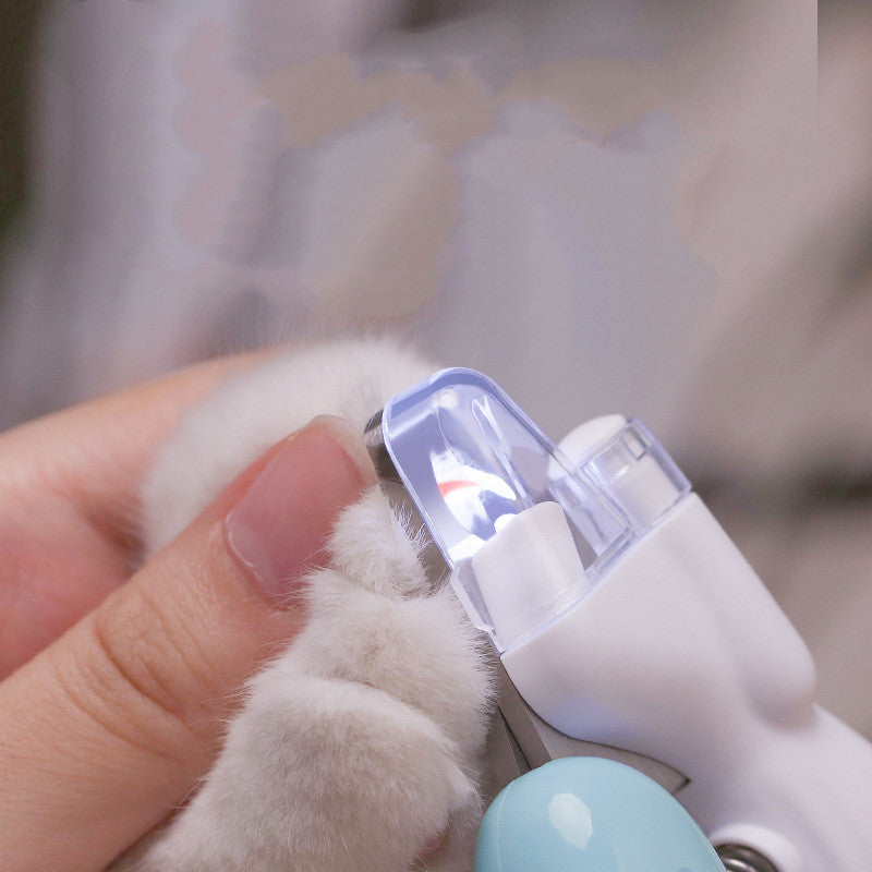 Pet Nail Trimmer with LED Light – Stress-Free Grooming Tool