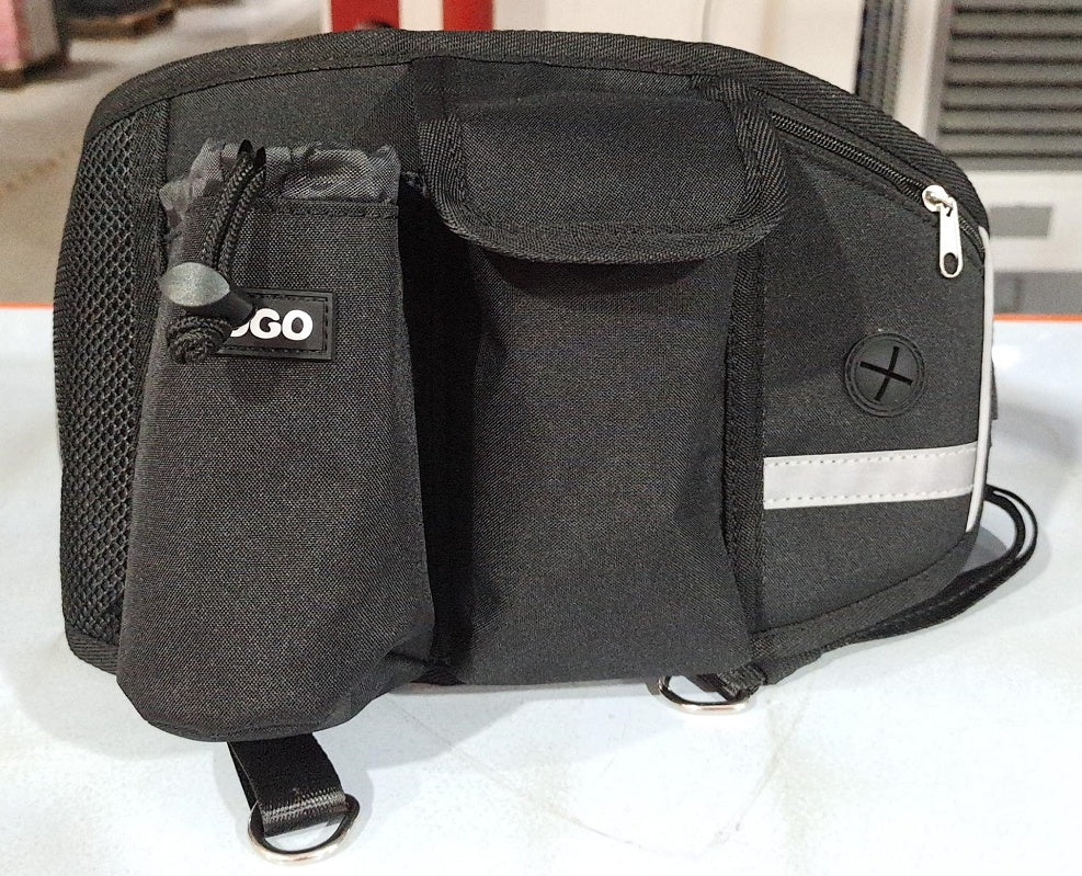 Hands-Free Dog Running Leash with Storage Waist Bag