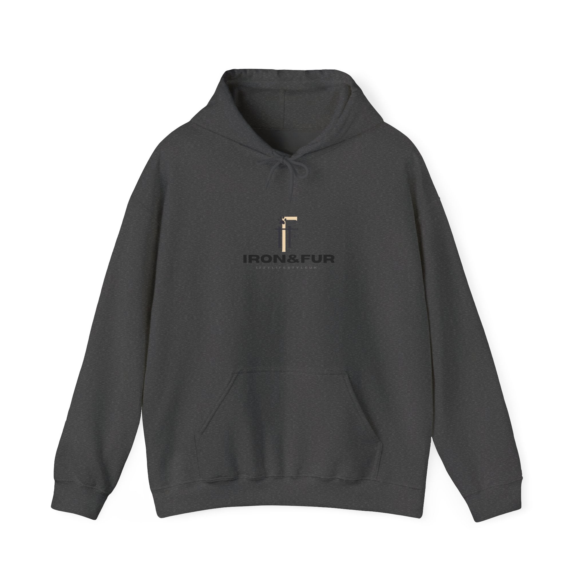 Built to Lead Hoodie — "IZZYLIFESTYLEUK" Iron & Fur Strength Hoodie