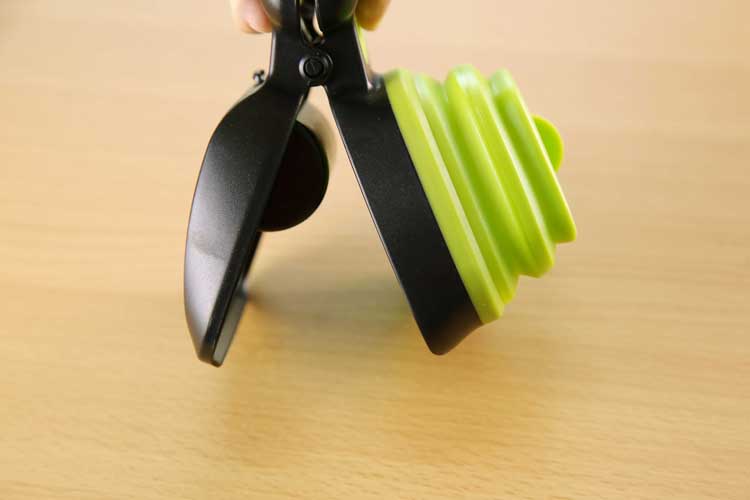 Travel-Friendly Dog Poop Scooper with Biodegradable Bags