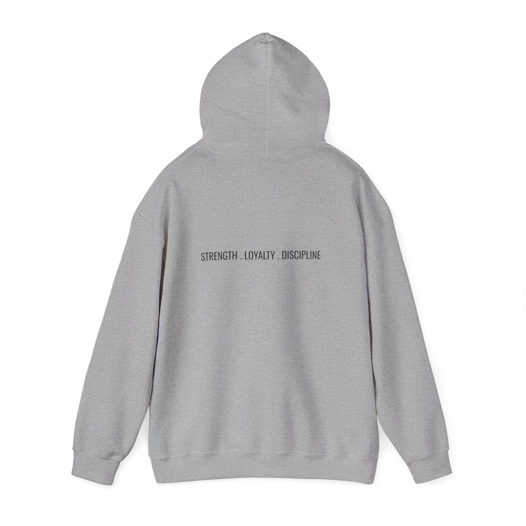 Built to Lead Hoodie — "IZZYLIFESTYLEUK" Iron & Fur Strength Hoodie
