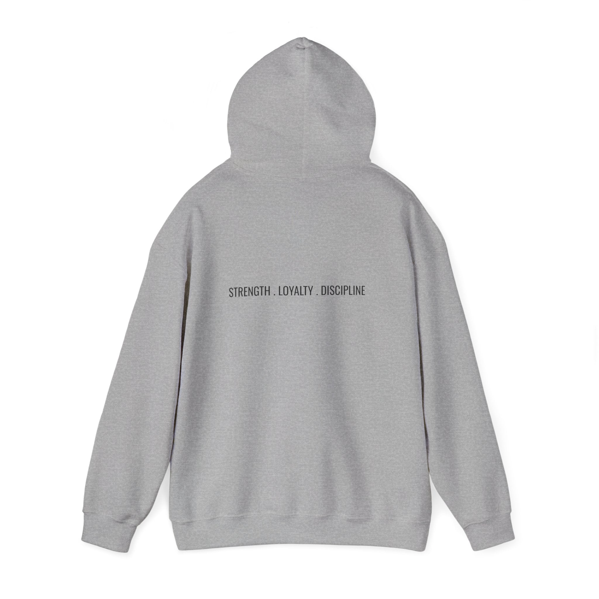 Built to Lead Hoodie — "IZZYLIFESTYLEUK" Iron & Fur Strength Hoodie