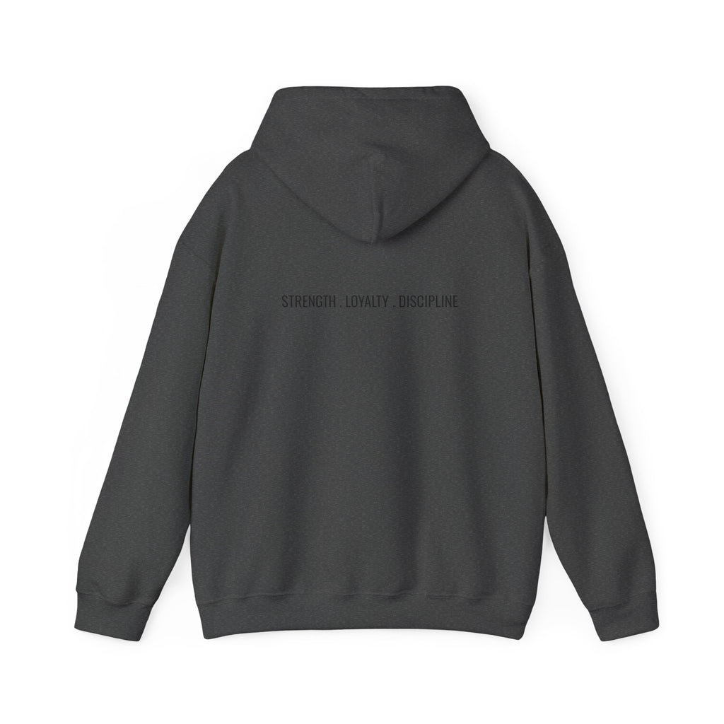 Built to Lead Hoodie — "IZZYLIFESTYLEUK" Iron & Fur Strength Hoodie