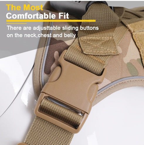 Strong, Safe & Reflective Chest Harness Your Dog Will Love!