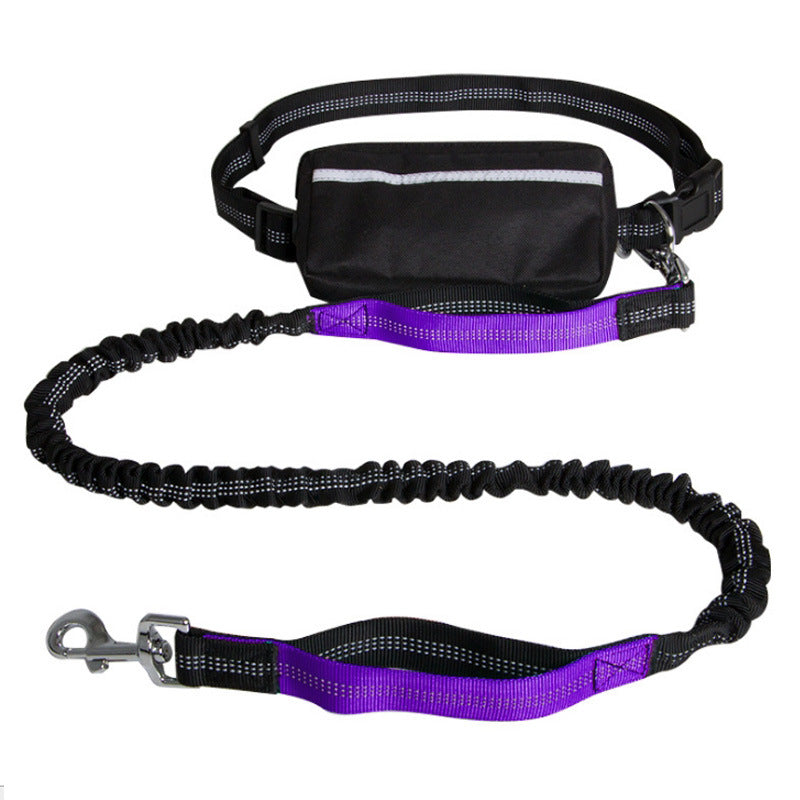 No-Pull Retractable Dog Leash with Reflective Safety