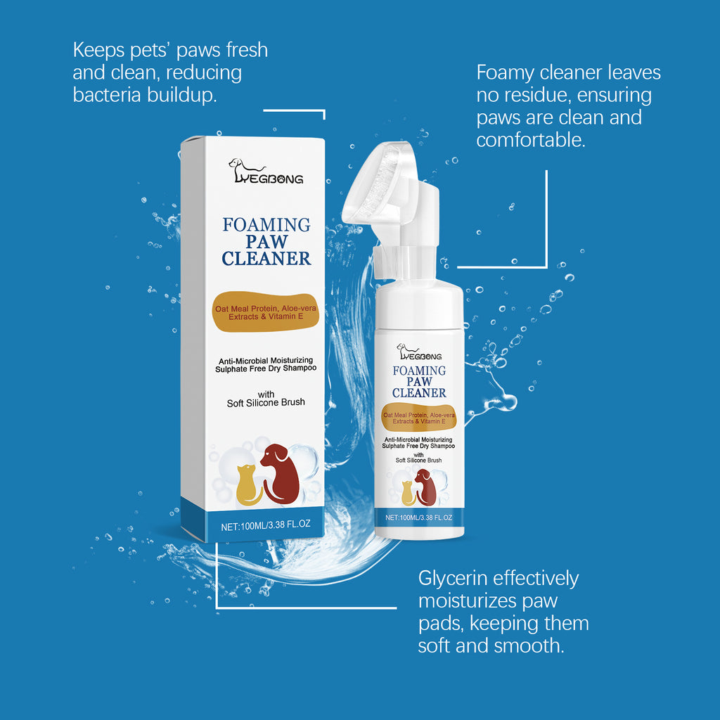Pet Paw Cleaner Deep Care Foam – Gentle, Fast, Effective