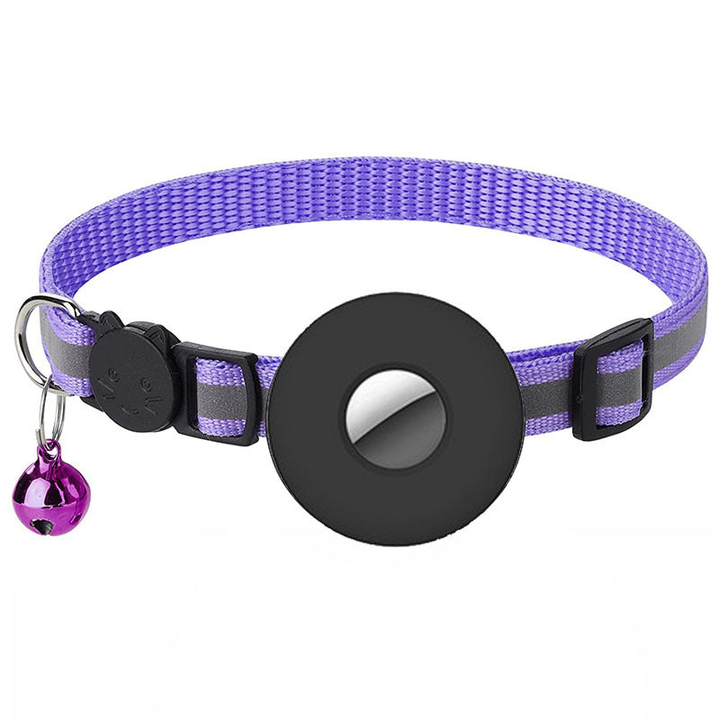 Anti-Lost AirTag Pet Collar – Safe, Adjustable & Reflective