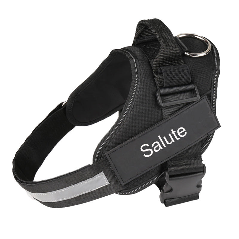 Custom No-Pull Reflective Dog Harness – Safe & Comfy