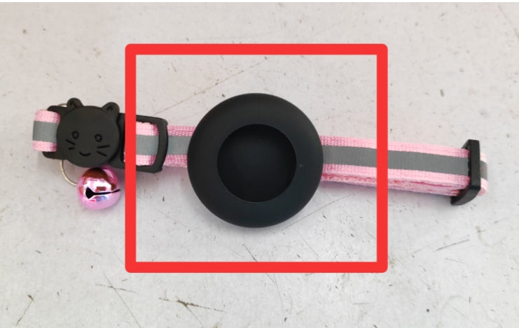 Anti-Lost AirTag Pet Collar – Safe, Adjustable & Reflective